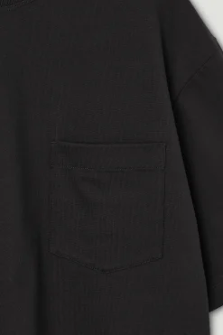 New COS T-SHIRT OVERSIZE Z BAWEŁNĄ O WYSOKIEJ GRAMATURZE