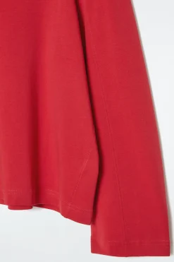 Outlet COS T-SHIRT Z DŁUGIM RĘKAWEM – REGULAR FIT