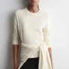 Sale COS T-SHIRT Z DŁUGIM RĘKAWEM CLEAN CUT – REGULAR FIT