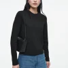 Best COS T-SHIRT Z DŁUGIM RĘKAWEM CLEAN CUT – REGULAR FIT