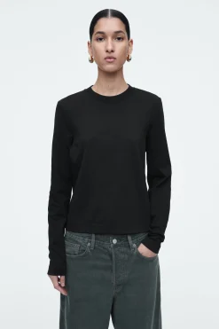 Best COS T-SHIRT Z DŁUGIM RĘKAWEM CLEAN CUT – REGULAR FIT