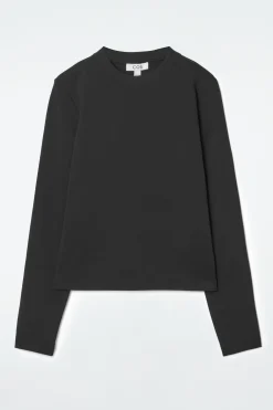 Best COS T-SHIRT Z DŁUGIM RĘKAWEM CLEAN CUT – REGULAR FIT