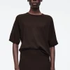 Outlet COS T-SHIRT Z WEŁNĄ MERINO