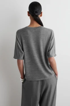 Outlet COS T-SHIRT Z WEŁNĄ MERINO