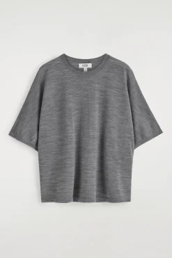 Outlet COS T-SHIRT Z WEŁNĄ MERINO