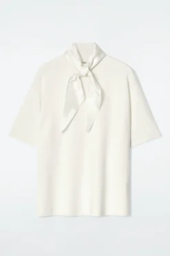 Online COS T-SHIRT Z WEŁNY MERINO