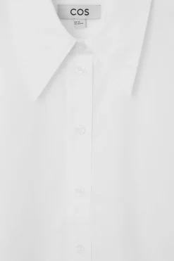 Outlet COS TUNIKOWA KOSZULA Z KRÓTKIM RĘKAWEM – REGULAR FIT