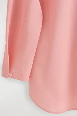 Discount COS VNECK LINENCOTTON SHIRT