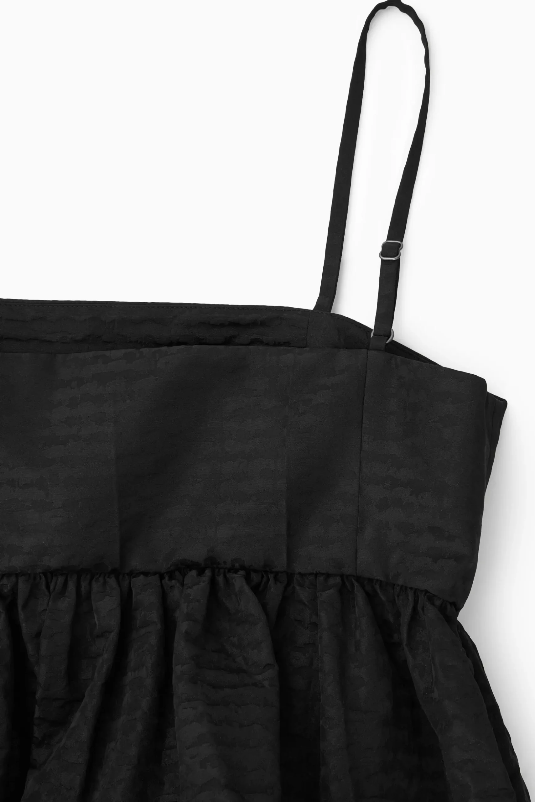 Outlet COS VOLUMINOUS TEXTURED MIDI DRESS