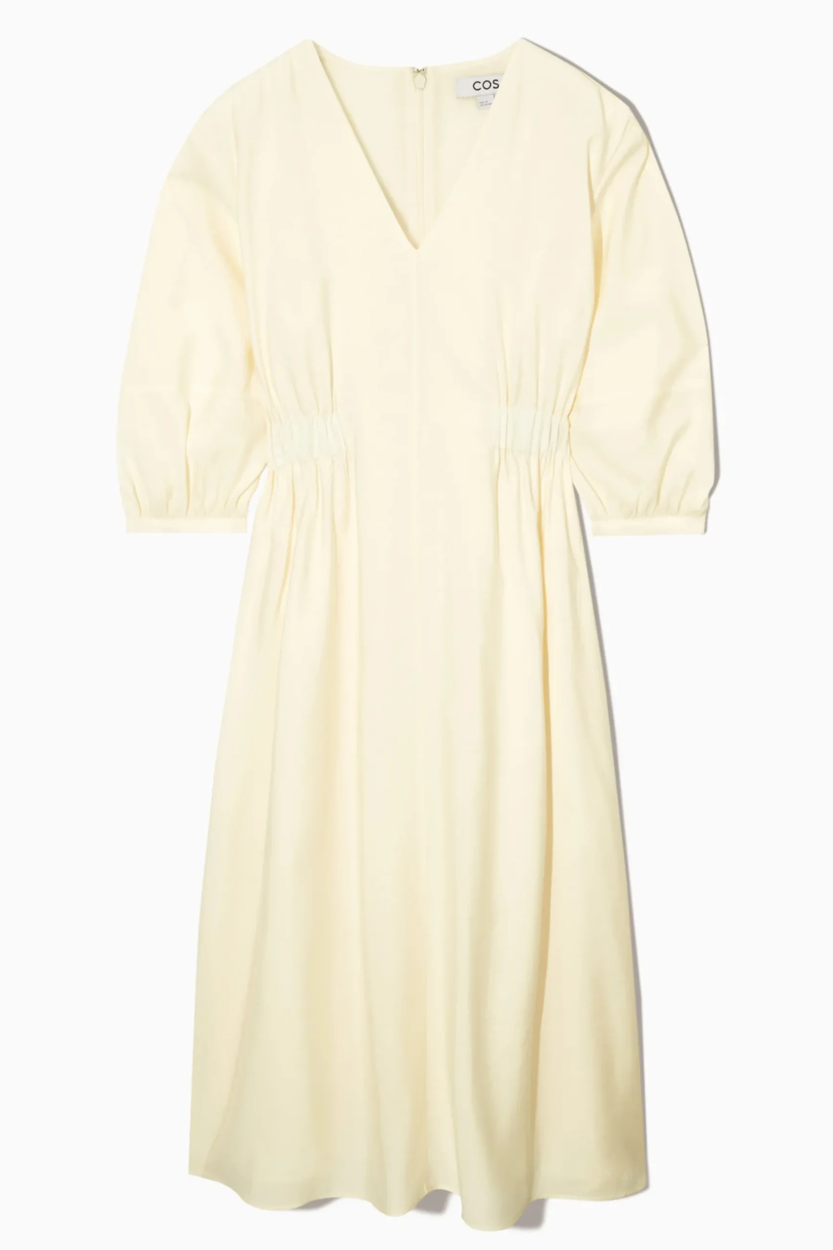 Discount COS VOLUMINOUS VNECK DRESS