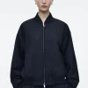 New COS WEŁNIANA KURTKA BOMBERKA O KROJU OVERSIZE