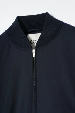 New COS WEŁNIANA KURTKA BOMBERKA O KROJU OVERSIZE