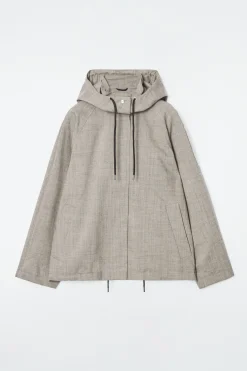 Discount COS WEŁNIANA KURTKA W STYLU UTILITY Z KAPTUREM