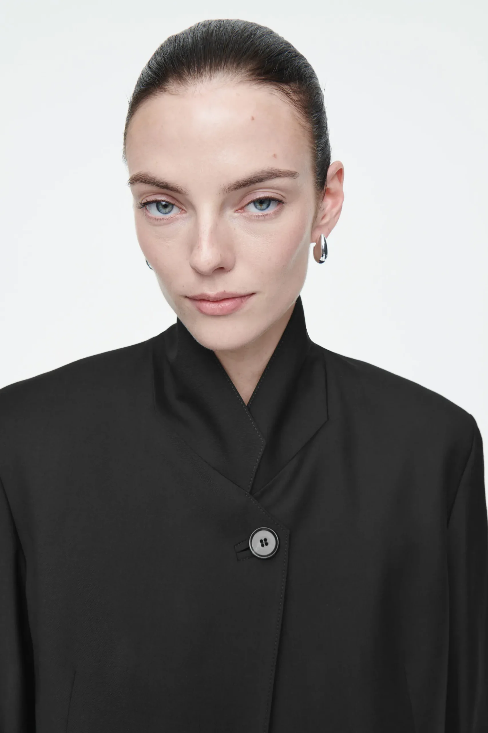 Outlet COS WEŁNIANA MARYNARKA ZE STOJĄCYM KOŁNIERZEM
