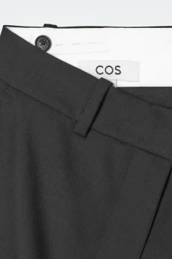Discount COS WEŁNIANA OŁÓWKOWA SPÓDNICA MAXI