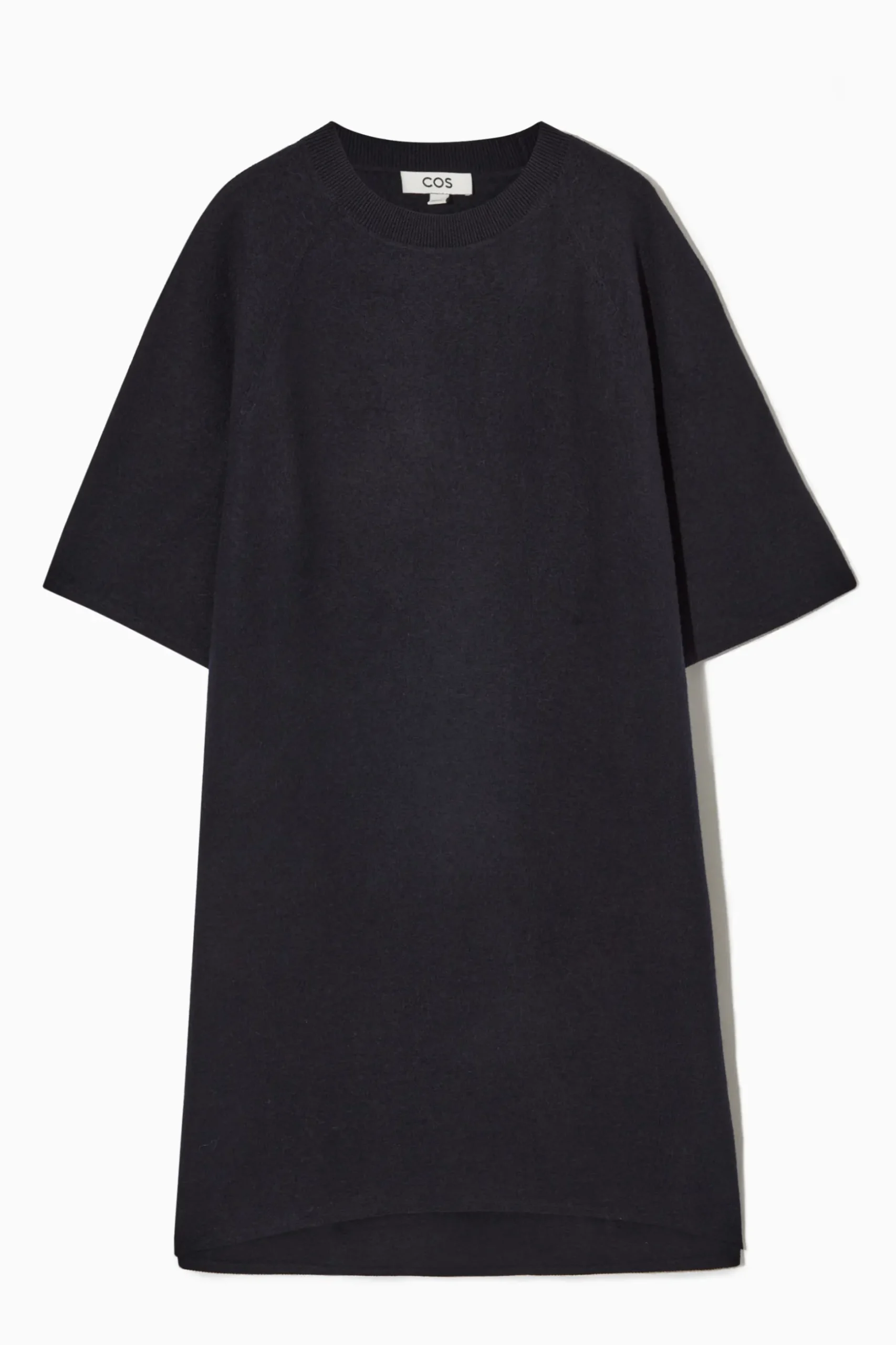 Hot COS WEŁNIANA T-SHIRTOWA SUKIENKA – OVERSIZED FIT
