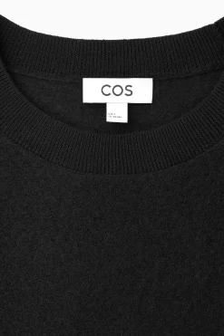 Discount COS WEŁNIANA T-SHIRTOWA SUKIENKA – OVERSIZED FIT