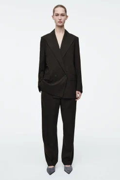 Fashion COS WEŁNIANE SPODNIE GARNITUROWE