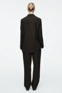 Fashion COS WEŁNIANE SPODNIE GARNITUROWE