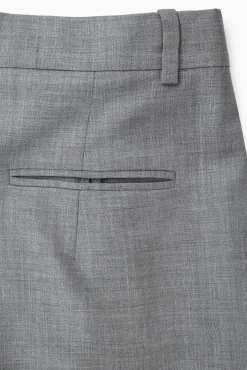 Clearance COS WEŁNIANE SPODNIE TYPU BARREL – REGULAR FIT