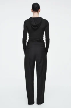 Clearance COS WEŁNIANE SPODNIE TYPU BARREL – RELAXED FIT