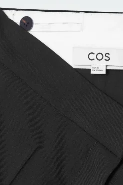 Clearance COS WEŁNIANE SPODNIE TYPU BARREL – RELAXED FIT