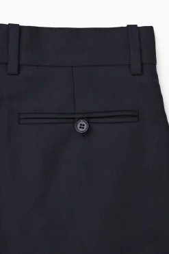 Sale COS WEŁNIANE SPODNIE Z PROSTĄ NOGAWKĄ – SLIM FIT
