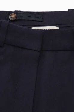 Fashion COS WEŁNIANE SPODNIE Z SZEROKIMI NOGAWKAMI