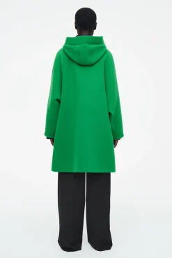 Sale COS WEŁNIANY PŁASZCZ Z KAPTUREM – OVERSIZED FIT