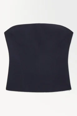 Sale COS WEŁNIANY TOP BANDEAU