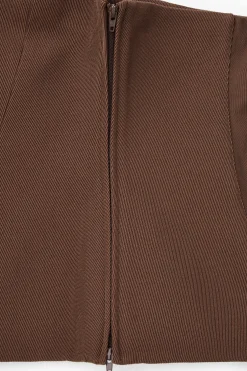 Discount COS WEŁNIANY TOP BANDEAU