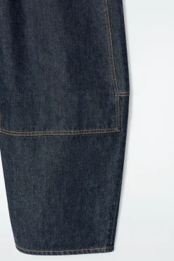 Discount COS WESTERNOWE SPODNIE TYPU BARREL Z SUROWEGO DENIMU