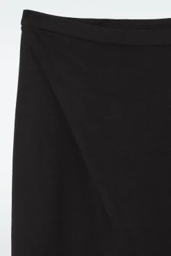 Outlet COS ZAKŁADANA DŻERSEJOWA SPÓDNICA MIDI