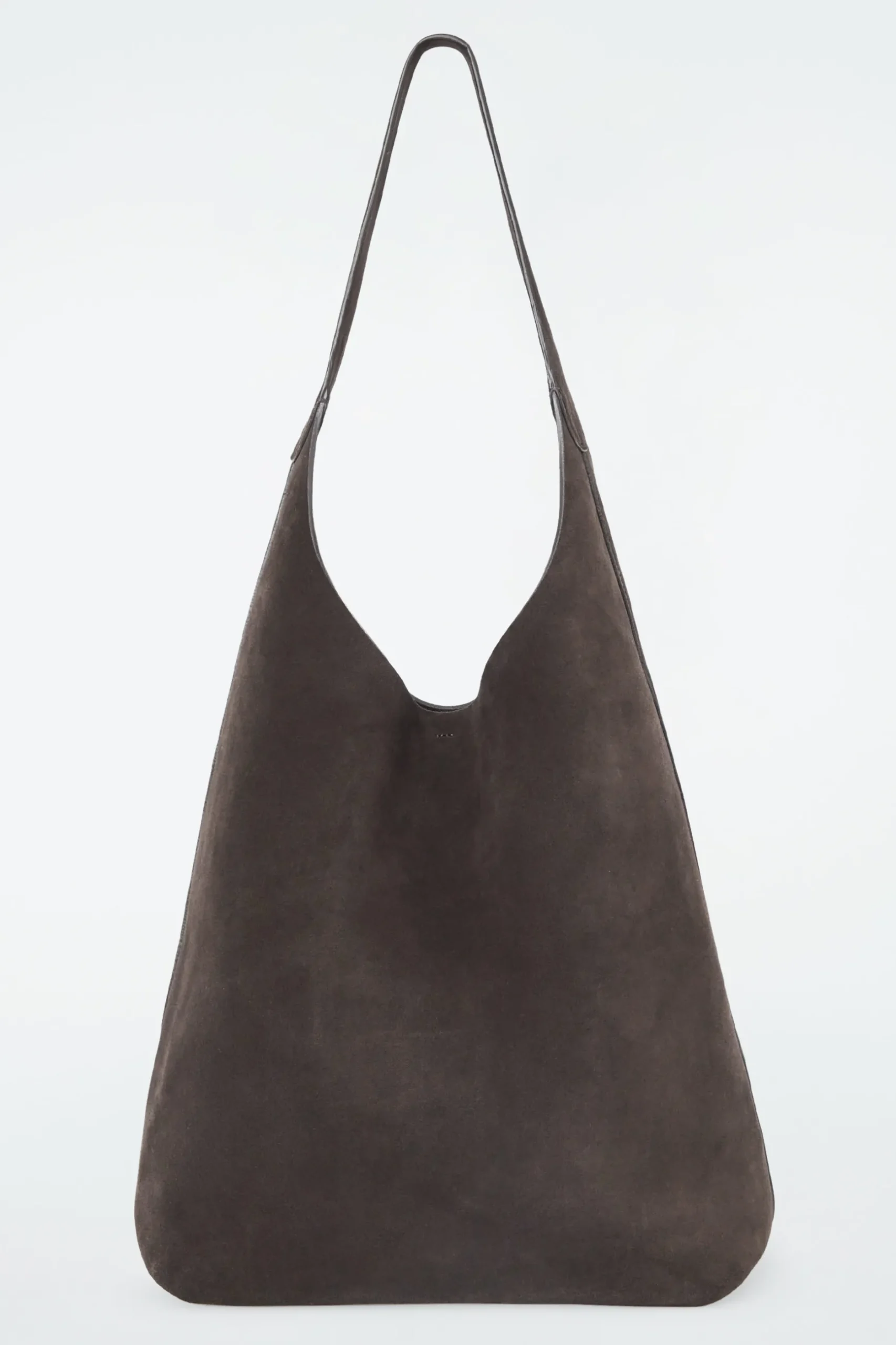 Online COS ZAMSZOWA TOREBKA „SERIF” TYPU TOTE Ciemnobrązowy