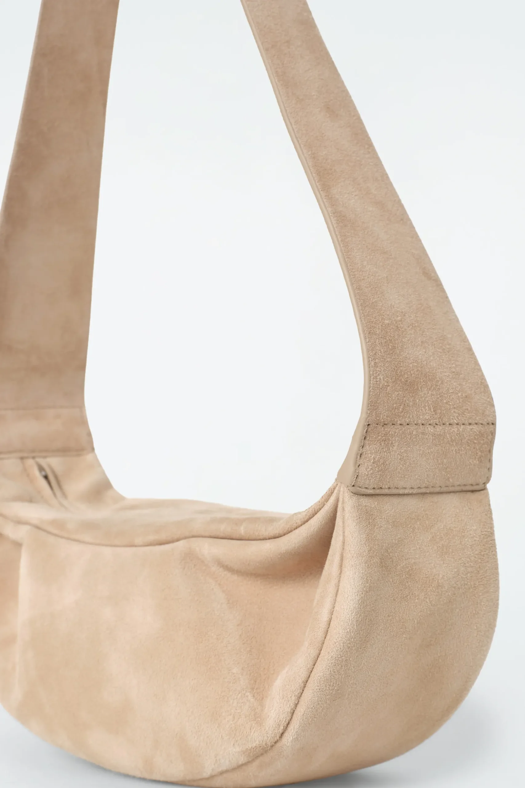 Hot COS ZAMSZOWA TOREBKA „SWING” TYPU CROSSBODY Beżowy