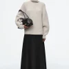 Fashion COS ZAMSZOWE BALERINY Beżowy