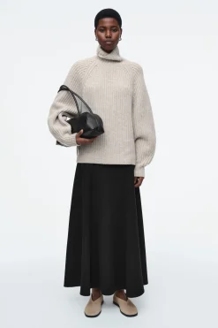 Fashion COS ZAMSZOWE BALERINY Beżowy