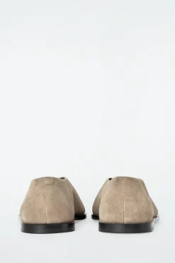 Fashion COS ZAMSZOWE BALERINY Beżowy