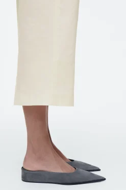 New COS ZAMSZOWE BUTY TYPU MULE ZE SZPICZASTYM NOSKIEM Antracyt