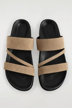 Fashion COS ZAMSZOWE KLAPKI Beżowy