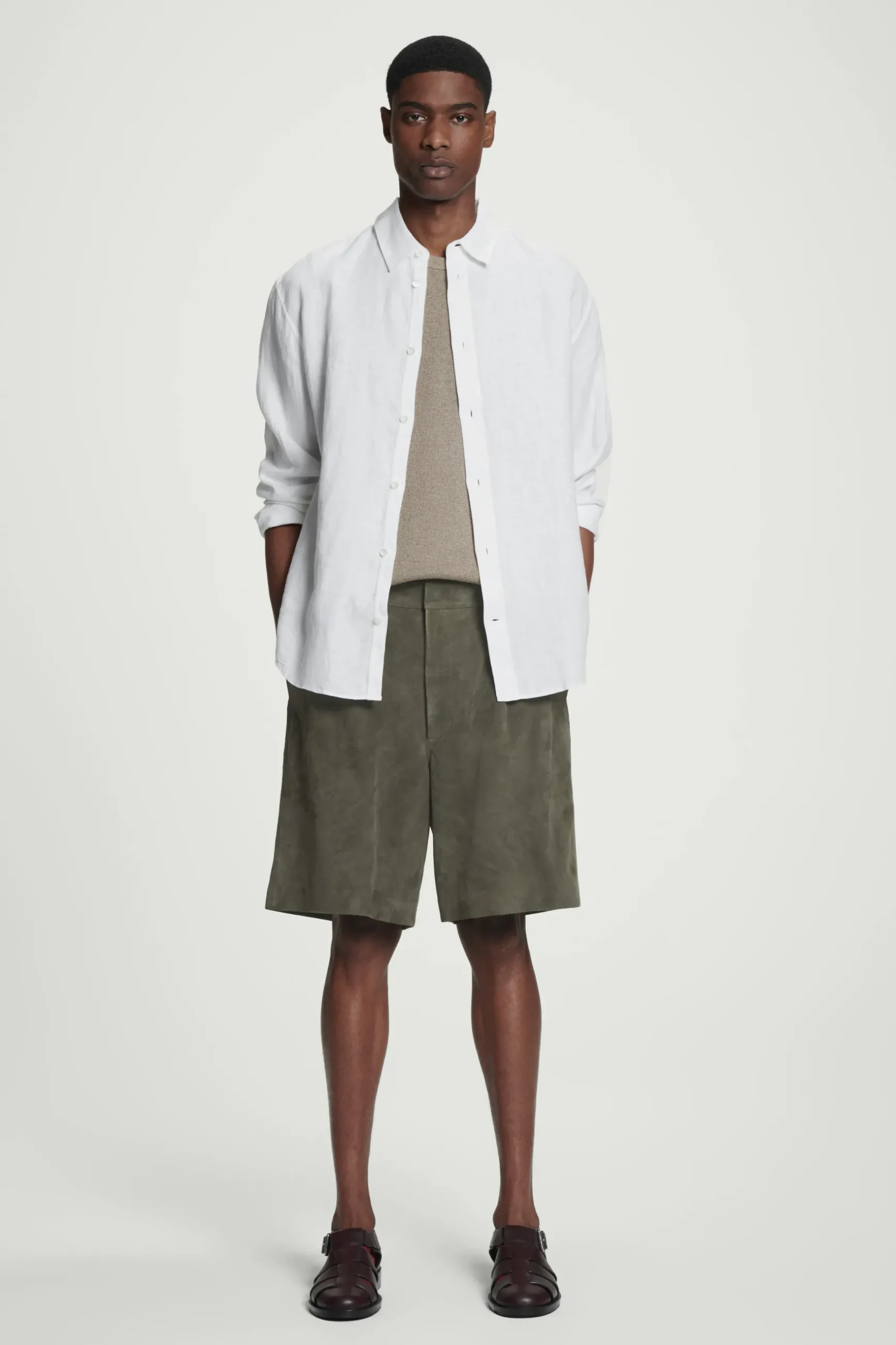 Best COS ZAMSZOWE SZORTY Khaki