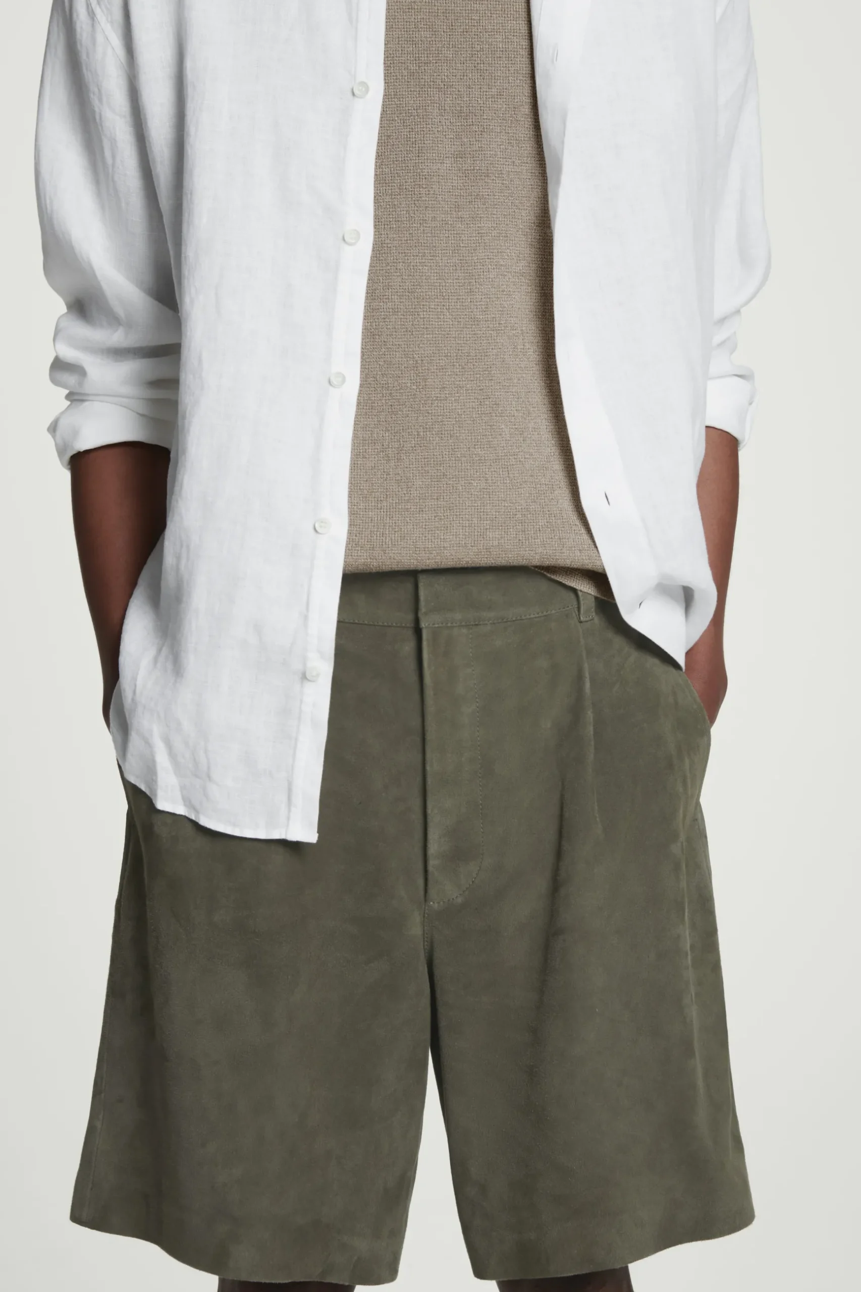 Best COS ZAMSZOWE SZORTY Khaki