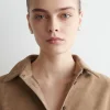 Fashion COS ZAOKRĄGLONE KOLCZYKI SZTYFTY Srebrzysty