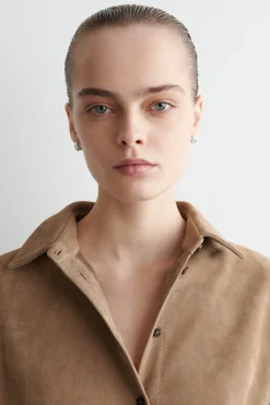 Fashion COS ZAOKRĄGLONE KOLCZYKI SZTYFTY Srebrzysty