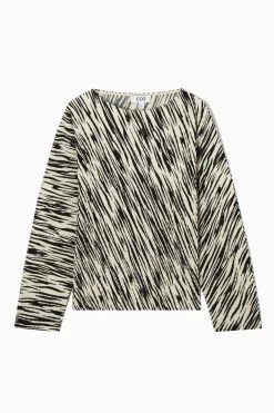 Online COS ZAOKRĄGLONY PLISOWANY TOP