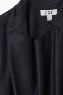Discount COS ZDEKONSTRUOWANA SZMIZJERKA MIDI Z WEŁNY