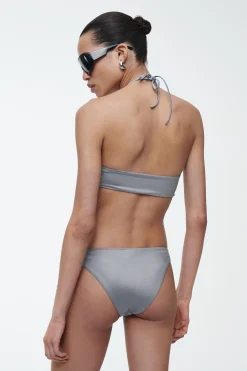 Fashion COS ZEBRANA GÓRA OD BIKINI TYPU BANDEAU