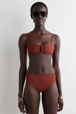 Best COS ZEBRANA GÓRA OD BIKINI TYPU BANDEAU