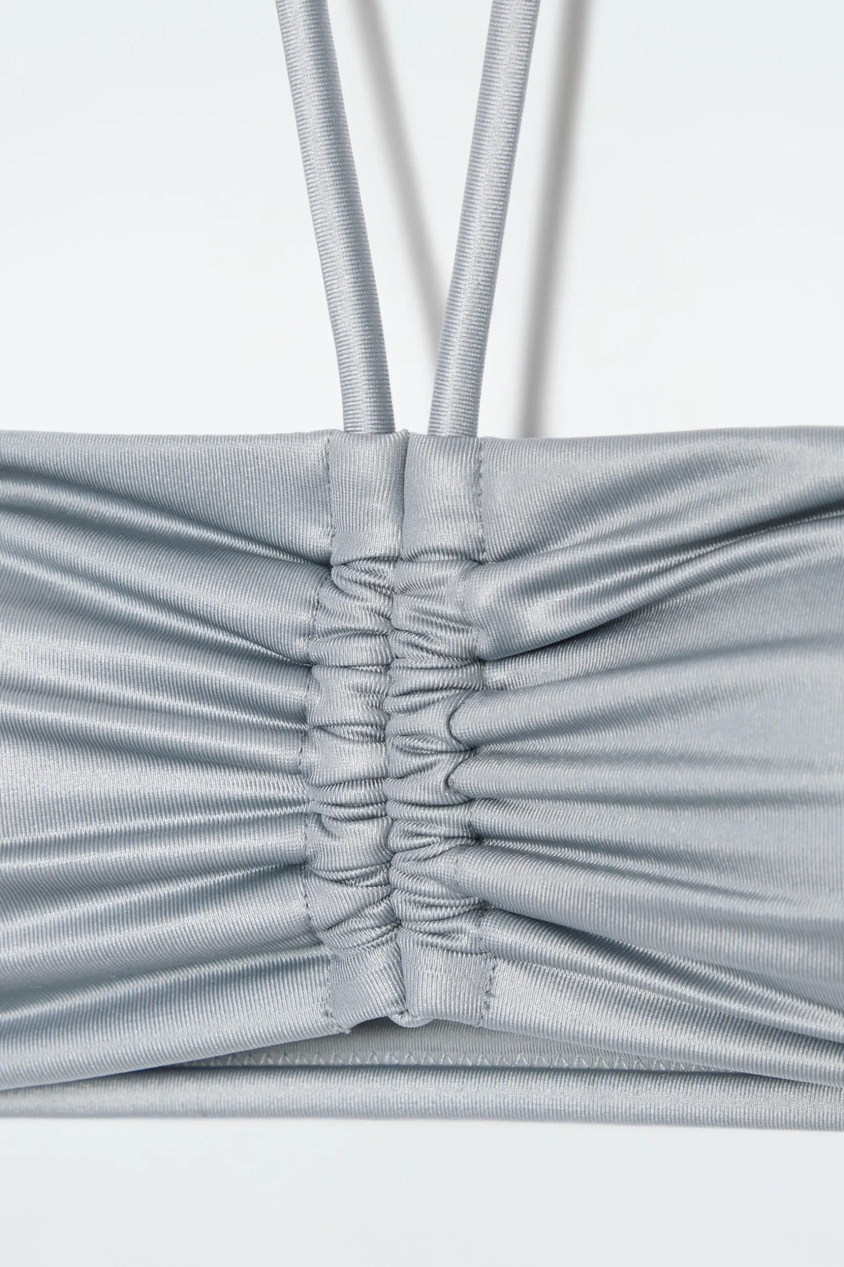 Fashion COS ZEBRANA GÓRA OD BIKINI TYPU BANDEAU