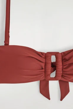 Best COS ZEBRANA GÓRA OD BIKINI TYPU BANDEAU